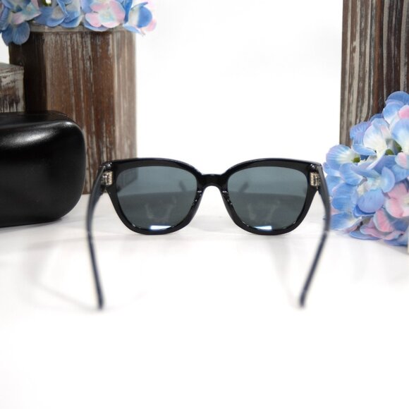 Coach 0HC8379U Grey Pearl Logo Signature Acrylic Metal Sunglasses NWT Case - Picture 4 of 8